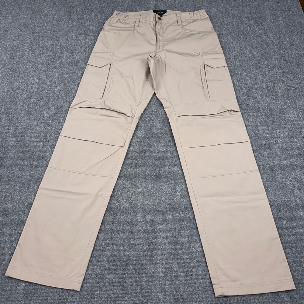 Vertx Fusion LT Stretch Pant Men's 34x36 Khaki Tactical Cargo Hiking VTX1200